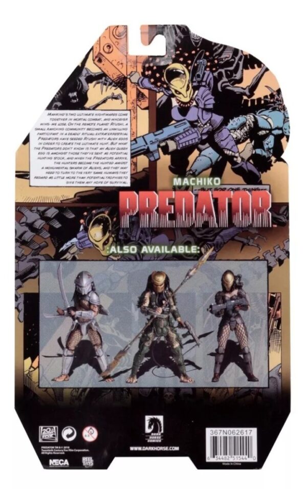 Depredador 
Machiko
Tamaño:18cm