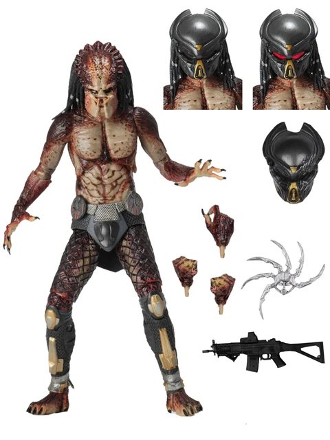 DEPREDADOR LAB SCAPE FUGITIVE PREDATOR ORIGINAL NECA 
Tamaño:18cm