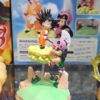 Goku y milk en la nube 50- 10.5 cm altura
