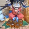 DRAGON BALL GOKU y LAS ESFERAS DEL DRAGON 100- 12 cm ALTURA