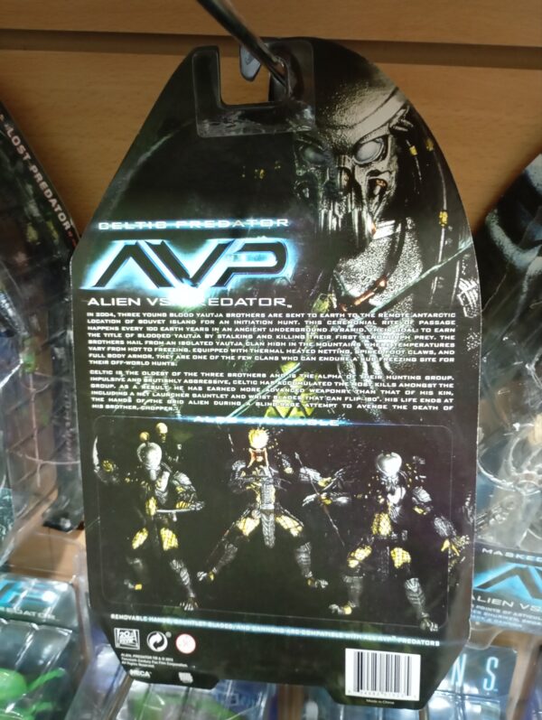 Celtic Predator
Alien VS Predador AVP
Tamaño:20cm