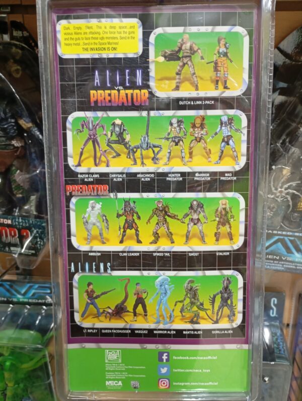 Snake Alien
With Attack Jaw ORIGINAL NECA 
Tamaño:23cm