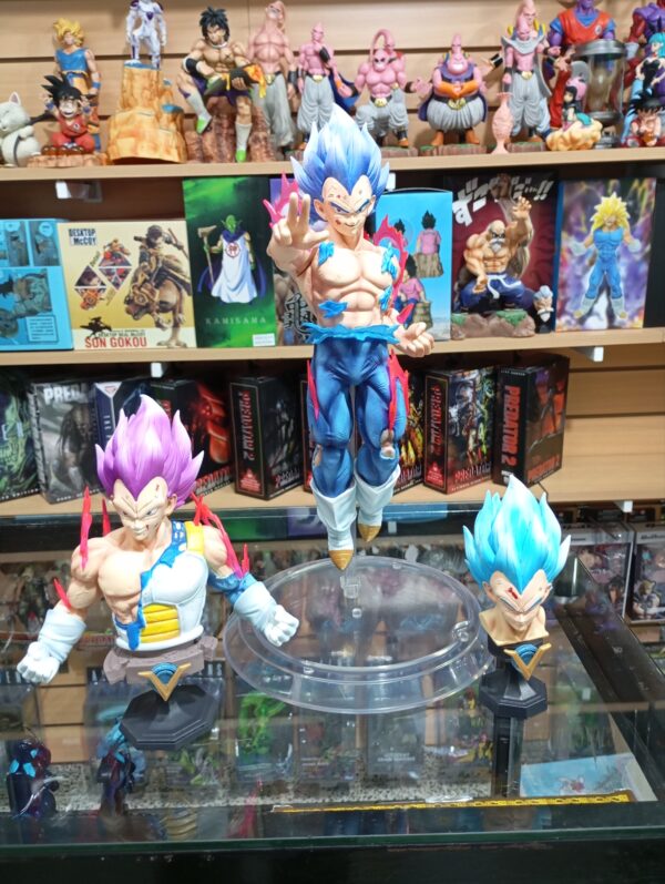 Vegeta Super Saiyan blue cabeza intercambiable 260
Dragón Ball Super
Tamaño:33,5cm