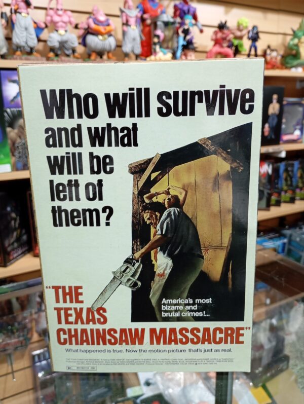 Leatherface 40 Aniversario Retro the Chainsaw Massacre 235
Tamaño:20cm