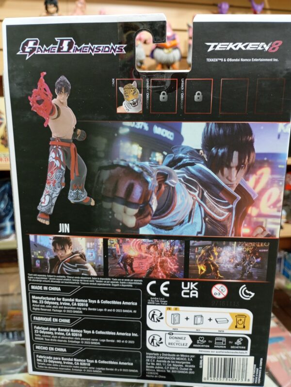 Jin
TEKKEN 8
Tamaño:17cm
Arcade