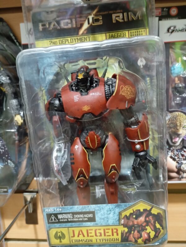 titanes del pacifico jaeger CRIMSON TYPHOON
Pacific Rim 35
Tamaño:19cm