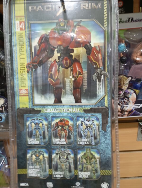 titanes del pacifico jaeger CRIMSON TYPHOON
Pacific Rim 35
Tamaño:19cm