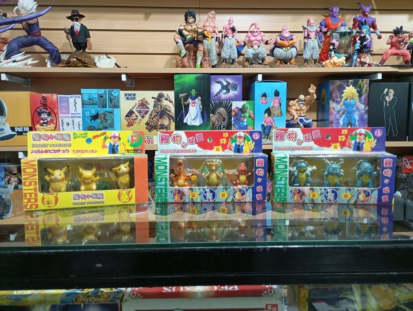 Pikachu
Charmander
Squirtle
Pocket Monsters
