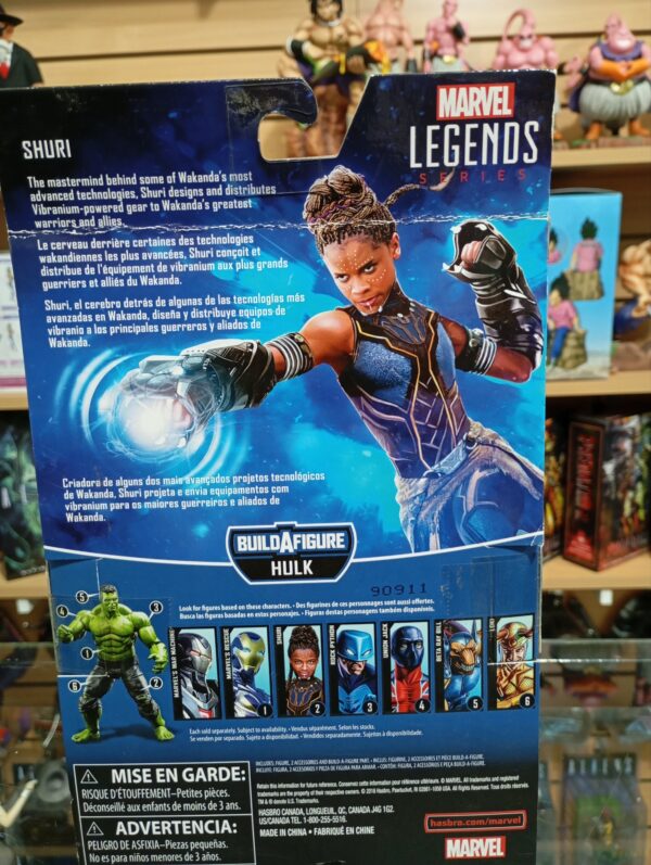 Shuri
Black Panther Marvel
Tamaño:16cm
