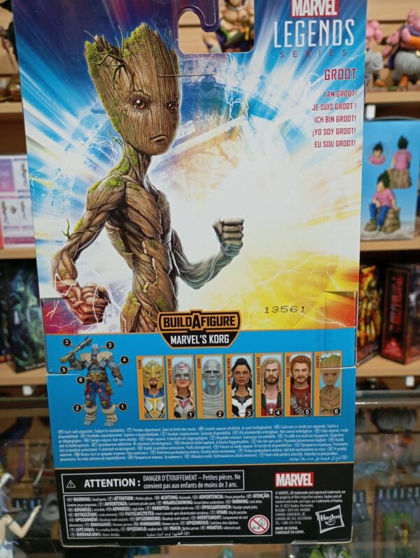 Groot
Marvel Legends
Tamaño:16cm