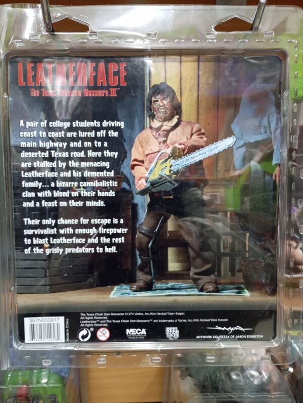 Leatherface
The Texas Chainsaw Massacre 3
Tamaño:20cm