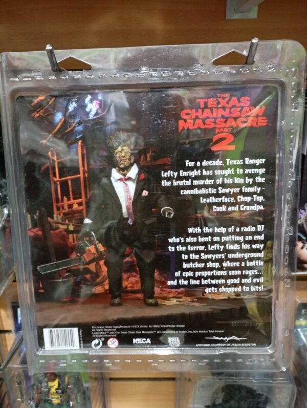 Sawyer Leatherface
The Texas Chainsaw Massacre 2
Tamaño:20cm