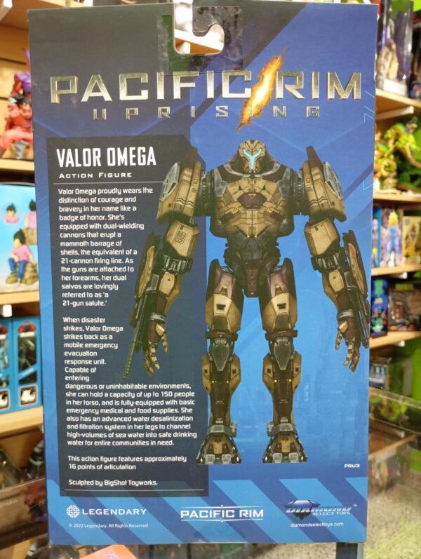 Valor Omega
PACIFIC Rim Uprising
Tamaño:19cm