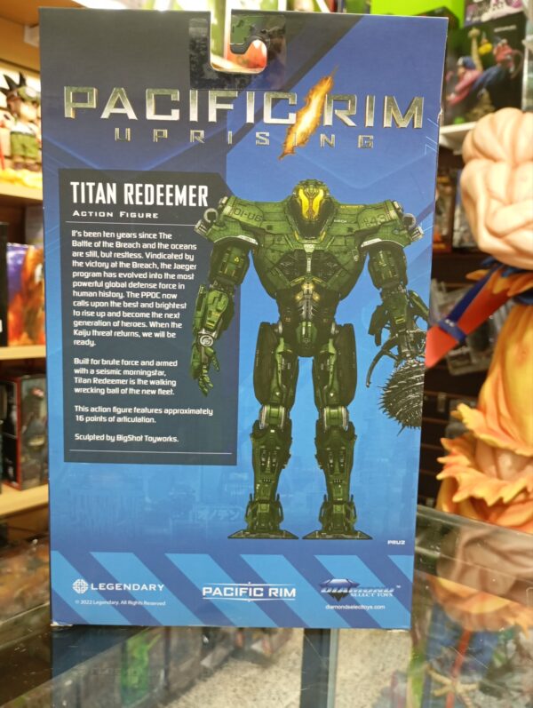 Titán Redeemer 500 titanes del pacifico jaeger 
Pacific Rim Uprising
Tamaño:17cm