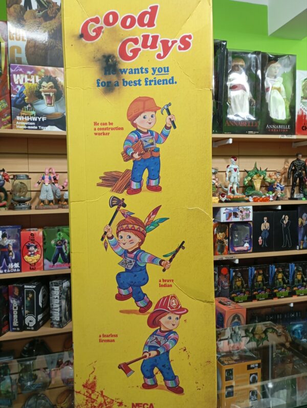 Chucky Tamaño real NECA 
Chucky width=
