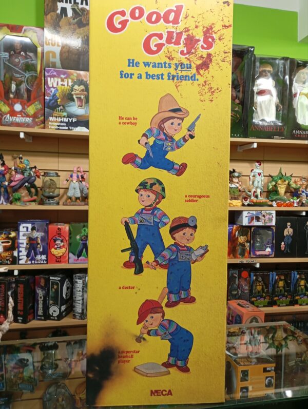 Chucky Tamaño real NECA 
Chucky width=