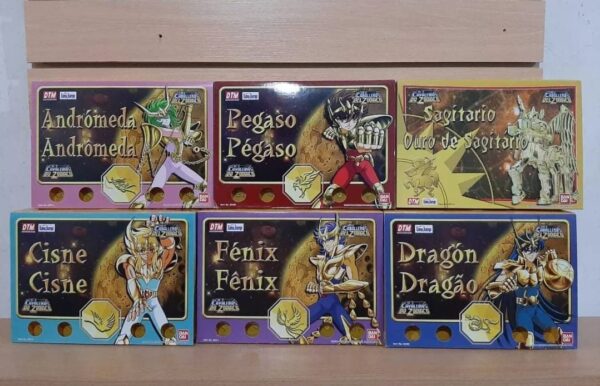Los caballeros armadura dorada Seiya,Ikki,Shun,Shiryu,Hyoga y la armadura de SAGITARIO USD 00 DOLARES AL TIPO DE CAMBIO BLUE DEL DÍA. 
Los caballeros Del Zodiaco