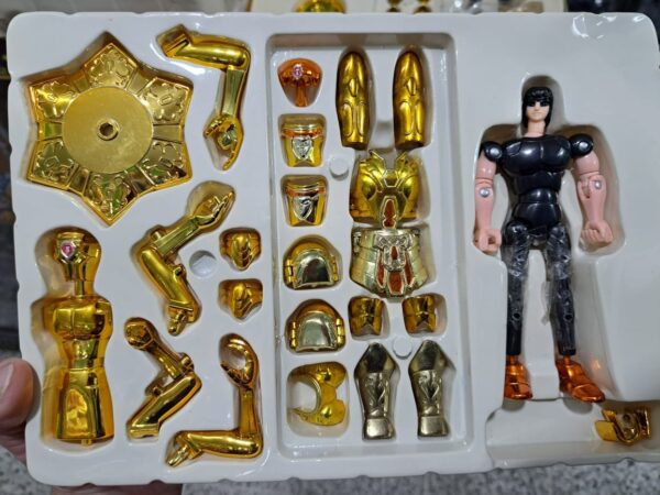 Caballeros del zodiaco  - Géminis Bandai usado ambas piernas quebradas