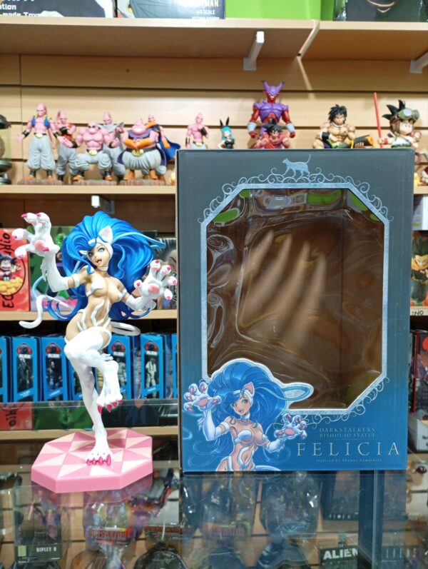 Felicia
ESTATUA DE BISHOUJO DE DARKSTALKERS 220
Tamaño:24cm