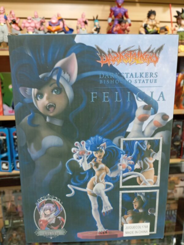 Felicia
ESTATUA DE BISHOUJO DE DARKSTALKERS 220
Tamaño:24cm