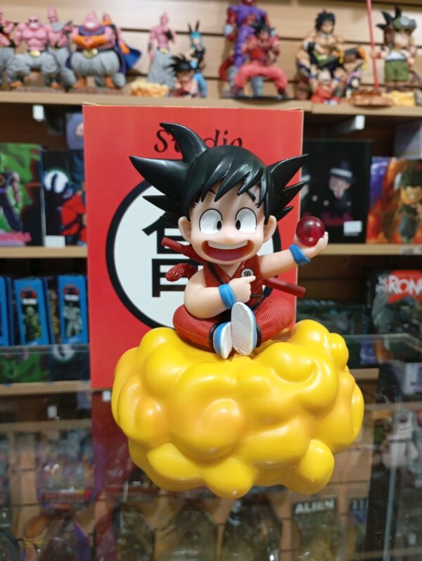 Goku montando su nube y la esfera de 4 estrellas 💫
Dragón Ball Z 100
Tamaño:18cm