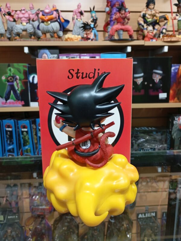 Goku montando su nube y la esfera de 4 estrellas 💫
Dragón Ball Z 100
Tamaño:18cm