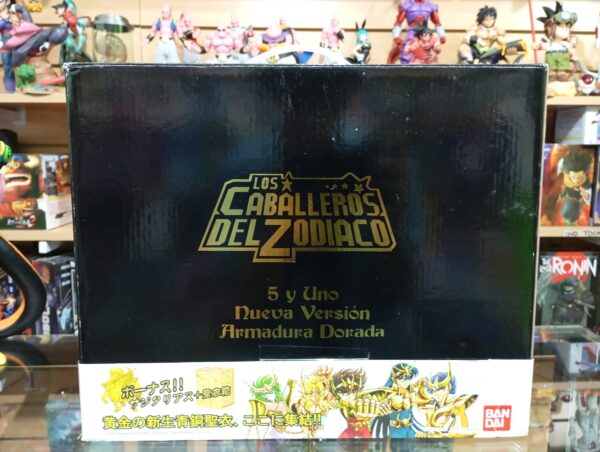 Los caballeros armadura dorada Seiya,Ikki,Shun,Shiryu,Hyoga y la armadura de SAGITARIO USD 00 DOLARES AL TIPO DE CAMBIO BLUE DEL DÍA. 
Los caballeros Del Zodiaco