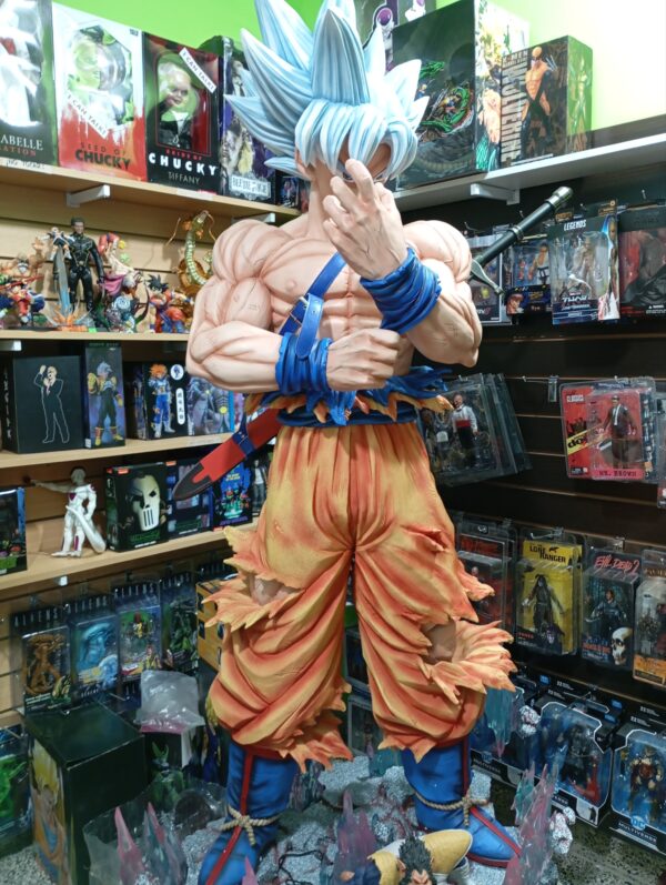 Goku ultra instinto- Dragón Ball Super
Tamaño:real
PRECIO: UDS .500 DOLARES AL TIPO DE CAMBIO BLUE DEL DÍA.