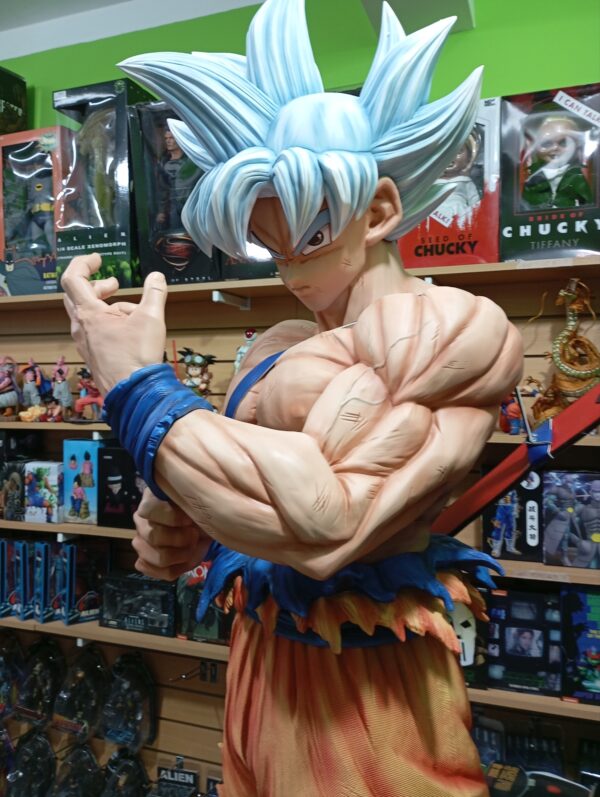 Goku ultra instinto- Dragón Ball Super
Tamaño:real
PRECIO: UDS .500 DOLARES AL TIPO DE CAMBIO BLUE DEL DÍA.
