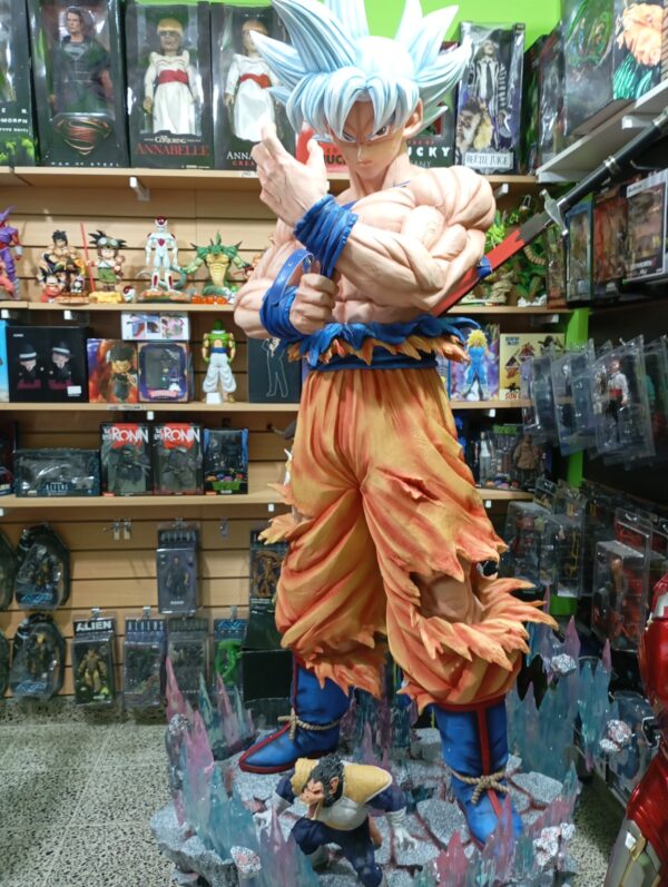 Goku ultra instinto- Dragón Ball Super
Tamaño:real
PRECIO: UDS .500 DOLARES AL TIPO DE CAMBIO BLUE DEL DÍA.
