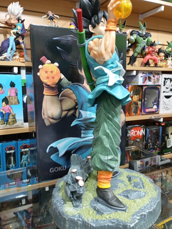 Goku con su Esfera de 4 Estrellas
Dragón Ball Gt 250
Tamaño:41cm