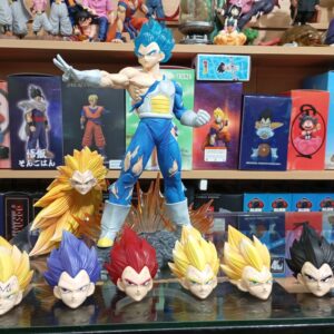 Vegeta con Cabezas intercambiables
Dragón Ball Super 250
Tamaño:30cm