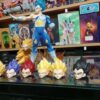 Vegeta con Cabezas intercambiables
Dragón Ball Super 250
Tamaño:30cm
