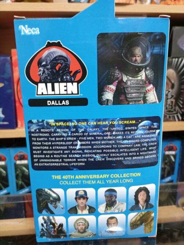 Dallas - Alien - ORIGINAL NECA 
Tamaño:20cm
