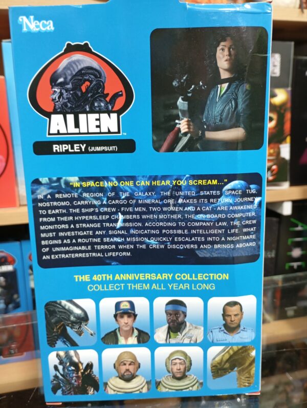 Ripley y Jumpsuit Alien ORIGINAL NECA 
Tamaño:18cm