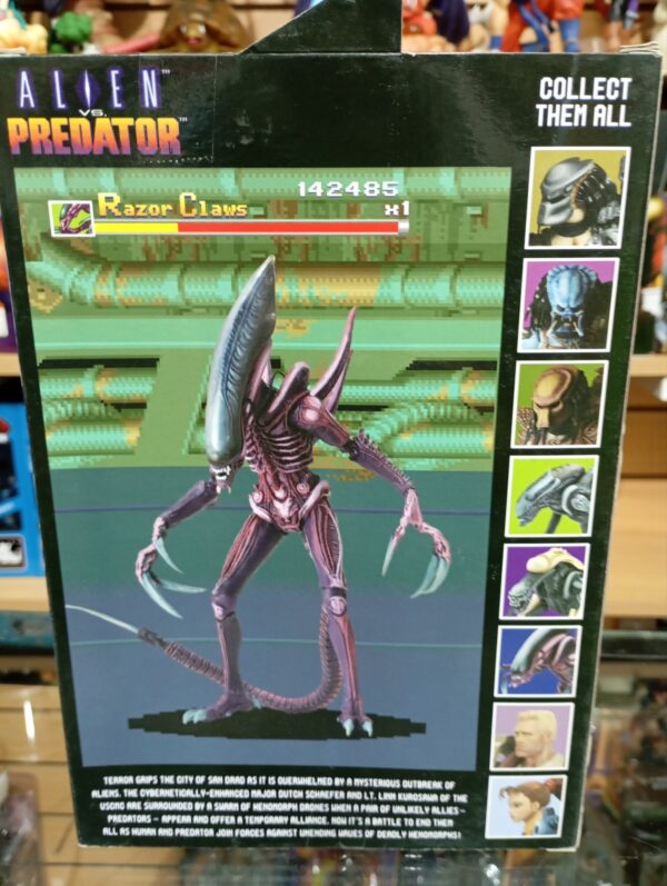 Alien VS Predador ORIGINAL arcade NECA 
Razor Claws Alien