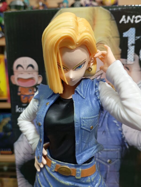 Androide 18 & Krilin
Dragón Ball Z 160
Tamaño:30cm