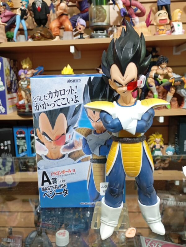Vegeta oreja intercambiables con medidor de poder 60
Dragón Ball Z
Tamaño:26cm
