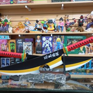 Tengen Uzui 160
La Espada de bambú 🎍 
Kimetsu no Yaiba
Tamaño:79cm cada una