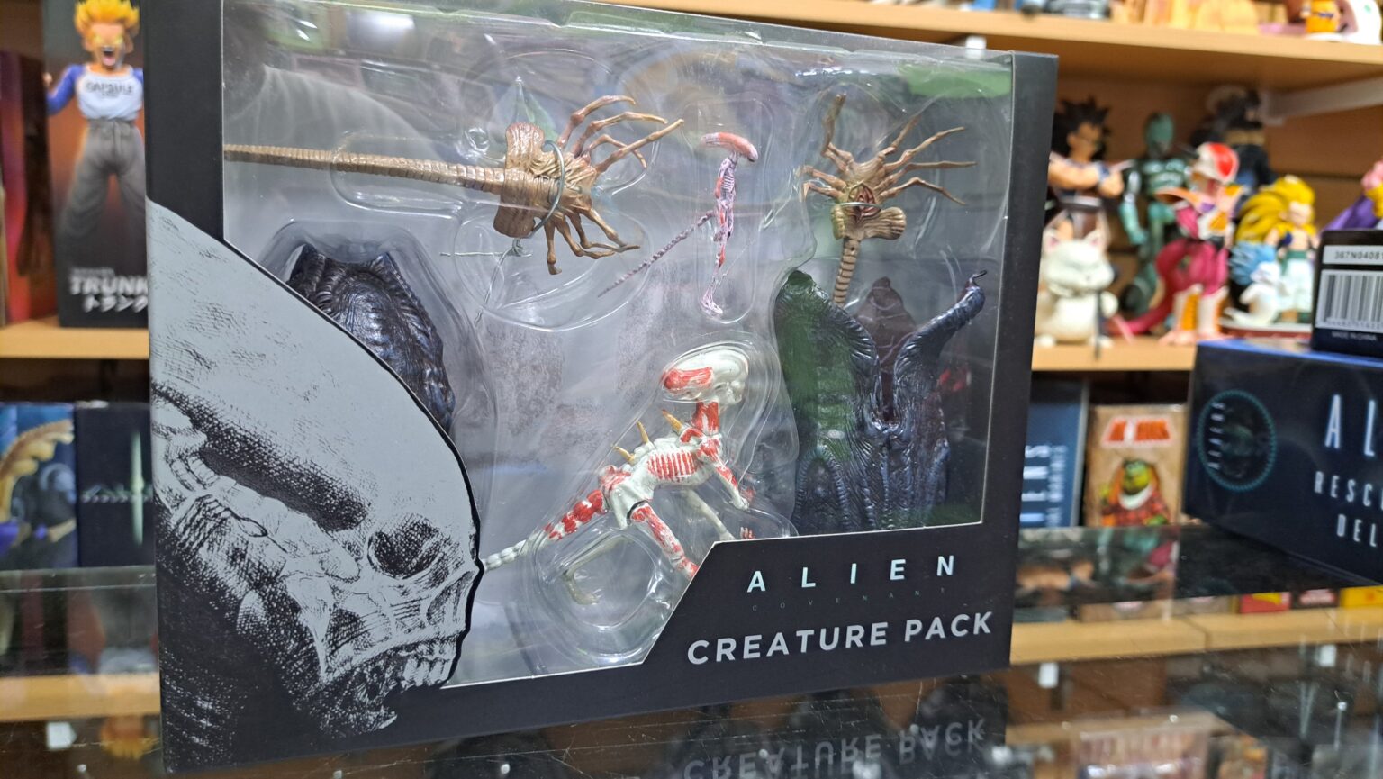 Set aliens Alien Covenant Creature Pack 160 10.3 – Figuras del Norte