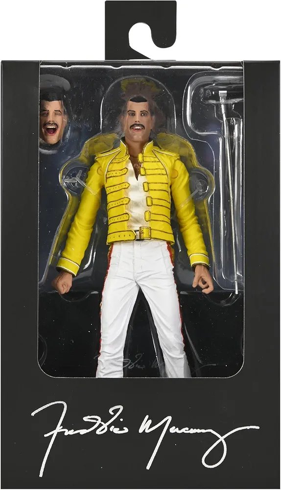 Freddie Mercury 
Figura de acción 
Tamaño: 18 Pulgadas