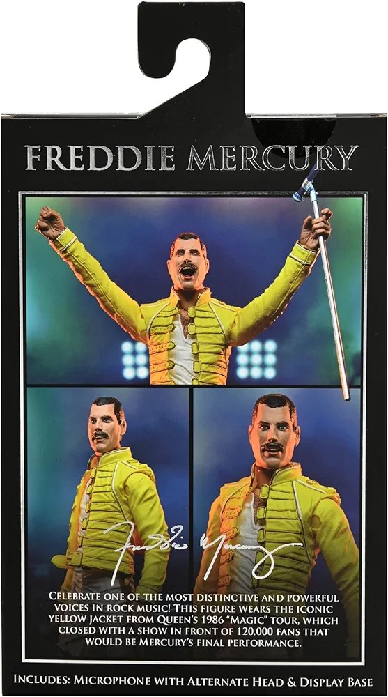 Freddie Mercury 
Figura de acción 
Tamaño: 18 Pulgadas