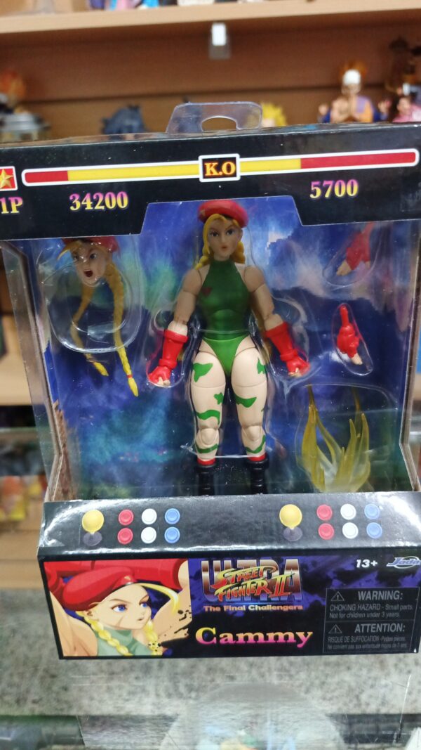 Street Fighter
Cammy
tamaño:16cm