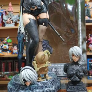 Nier Autómata 908
YoRHa No.2 Type A
Tamaño:46cm
Cabeza intercambiables sus armas