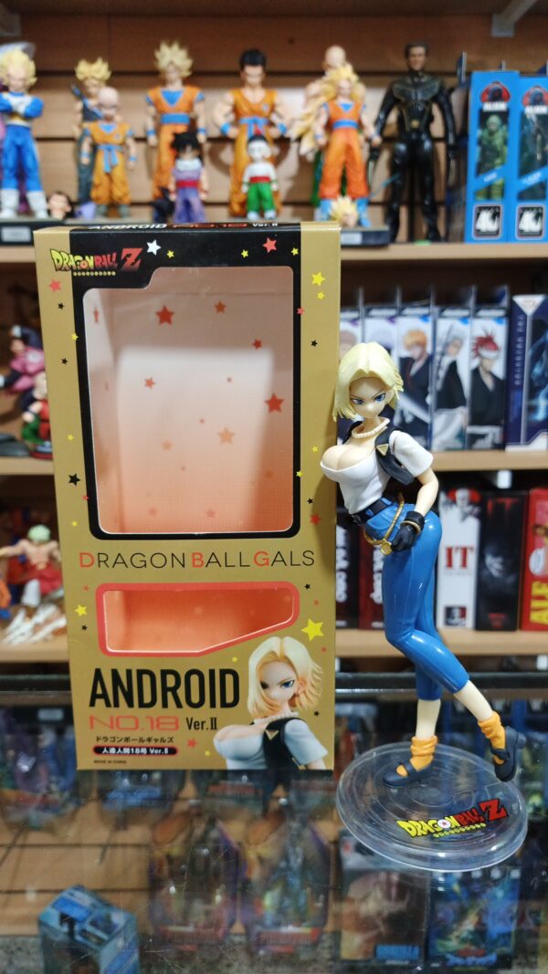Androide 18
Dragón Ball Z 
Tamaño:22cm