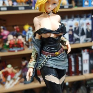 androide 18 sexy 170
cabeza intercambiables 
Dragón Ball Z 
Tamaño:29cm