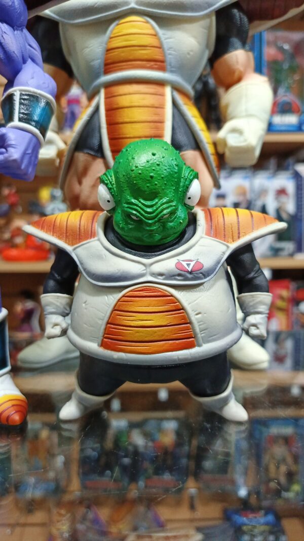 Fuerzas especiales Ginyu
Dragón Ball Z
Tamaño:Guldo 12cm
Capitán Ginyu 25cm
Rikum:31cm
Jheese:22cm
Butta:34cm
104d