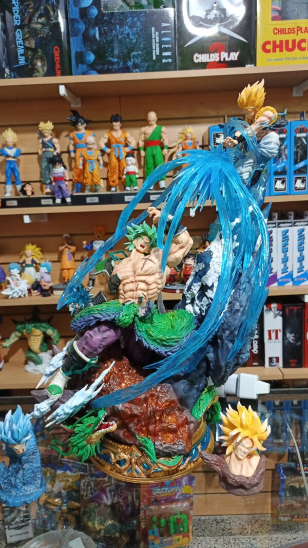 Broly VS Vegito 1780/12.5
Dragón Ball Z
Tamaño:51cm
Cabeza intercambiables para los 2
Tiene luz