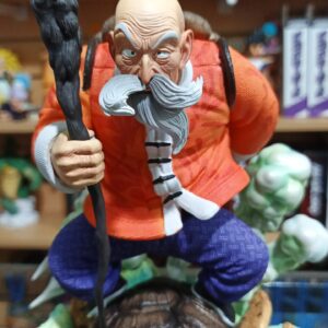 Maestro roshi cabeza intercambiables 450/12.5
Creo q es su versión semi real ?
Dragón Ball 
Tamaño:23cm