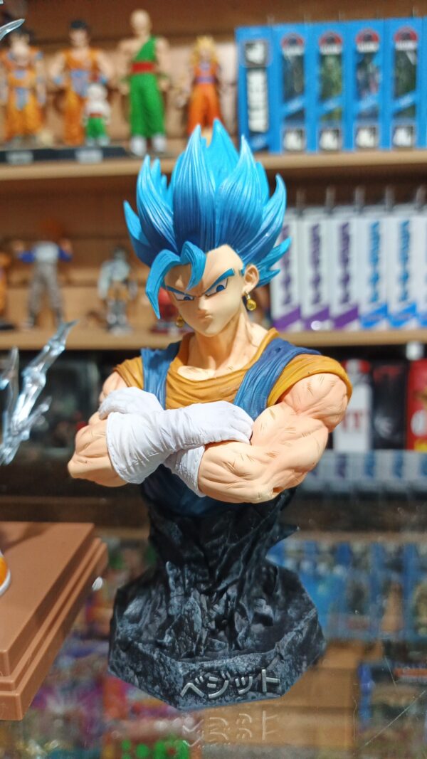 Vegito cabeza intercambiables y torso 385/12.5
Dragón Ball Z
Tamaño:32cm